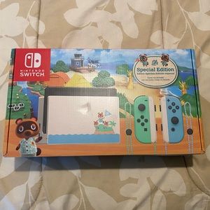 Nintendo Switch Animal Crossings Edition